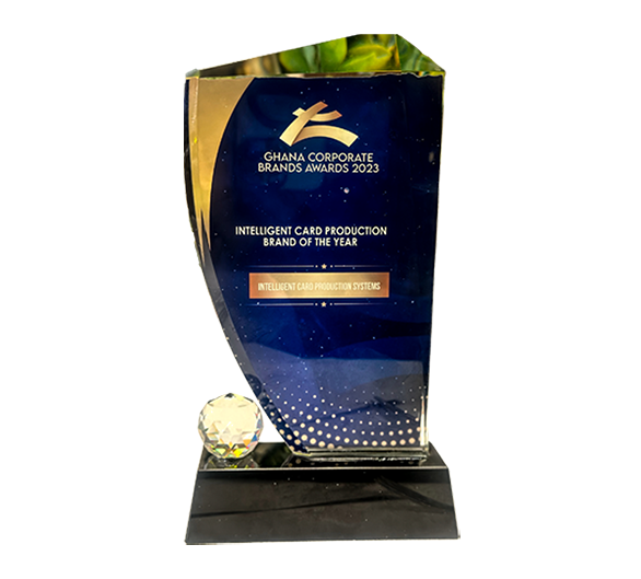Ghana Corporate Brands Awards 2023 - Intelligent Card Production Brand of the Year