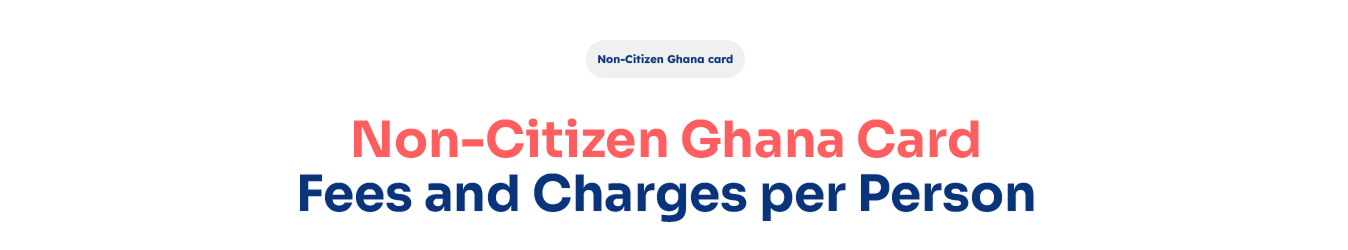 fees and charges per person